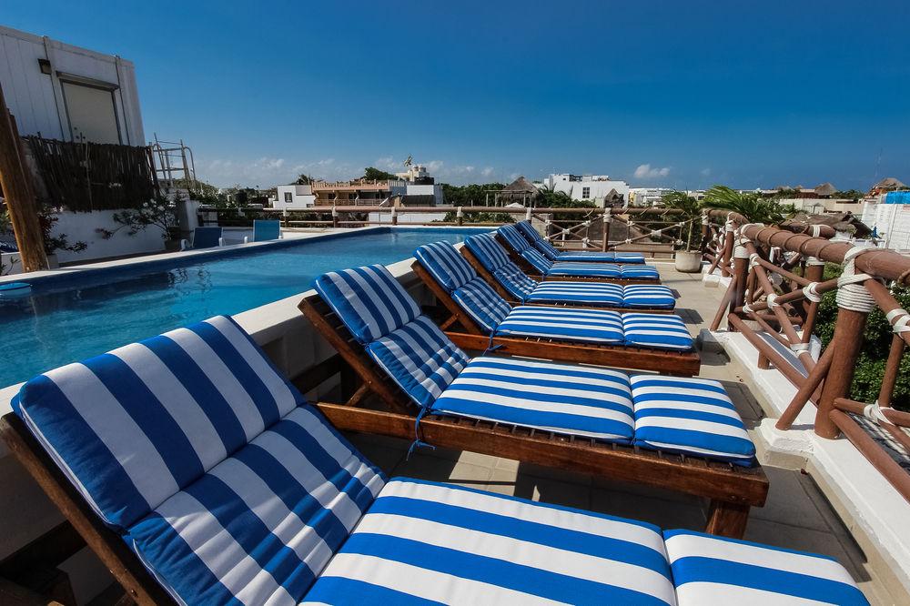 The Blue Pearl Suites Playa del Carmen Exteriér fotografie